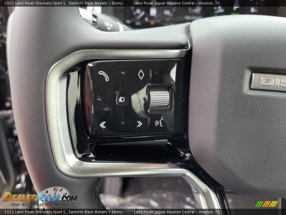 2021 Land Rover Discovery Sport S Santorini Black Metallic / Ebony Photo #15