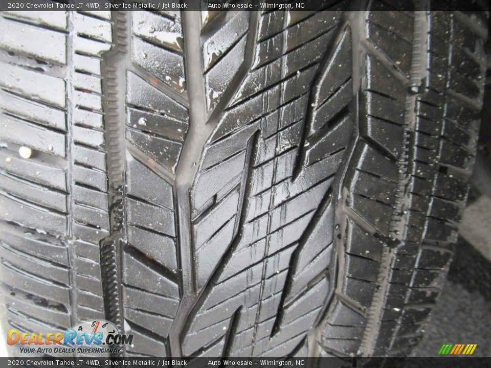 2020 Chevrolet Tahoe LT 4WD Silver Ice Metallic / Jet Black Photo #9