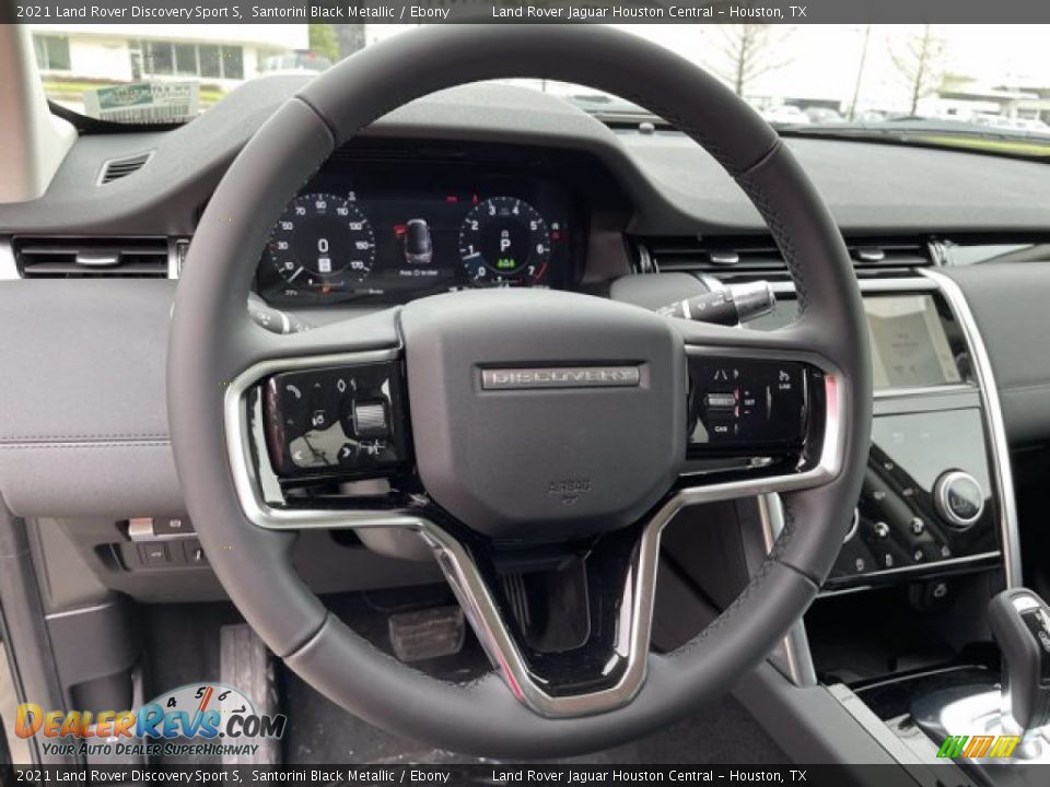 2021 Land Rover Discovery Sport S Santorini Black Metallic / Ebony Photo #17