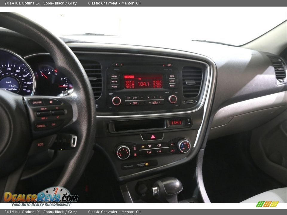 2014 Kia Optima LX Ebony Black / Gray Photo #9