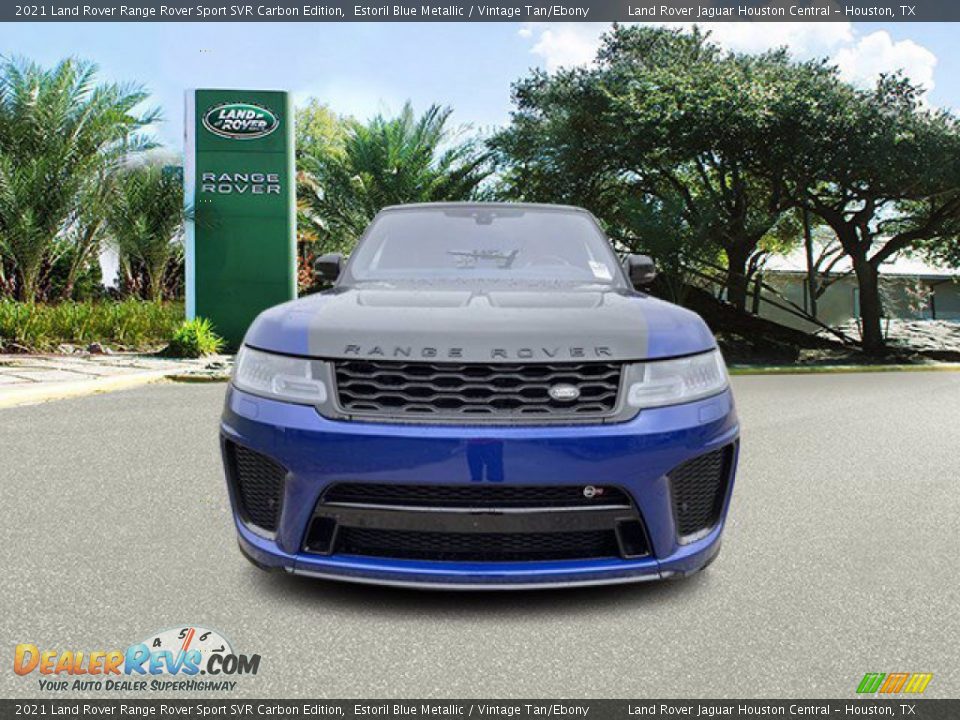 2021 Land Rover Range Rover Sport SVR Carbon Edition Estoril Blue Metallic / Vintage Tan/Ebony Photo #10