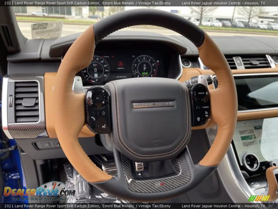 2021 Land Rover Range Rover Sport SVR Carbon Edition Steering Wheel Photo #21