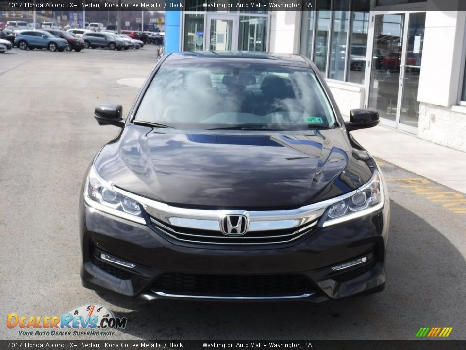 2017 Honda Accord EX-L Sedan Kona Coffee Metallic / Black Photo #5