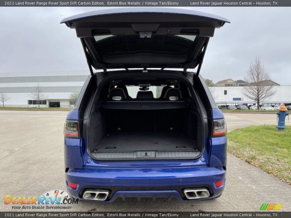 2021 Land Rover Range Rover Sport SVR Carbon Edition Estoril Blue Metallic / Vintage Tan/Ebony Photo #35