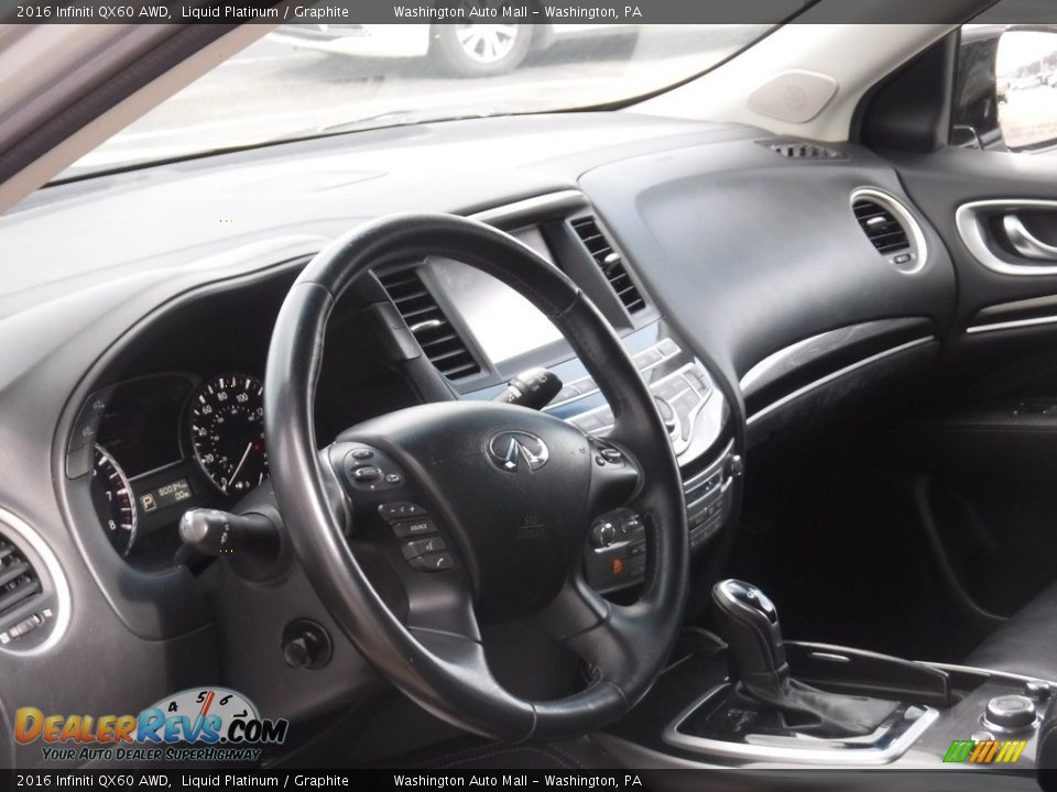 Dashboard of 2016 Infiniti QX60 AWD Photo #14
