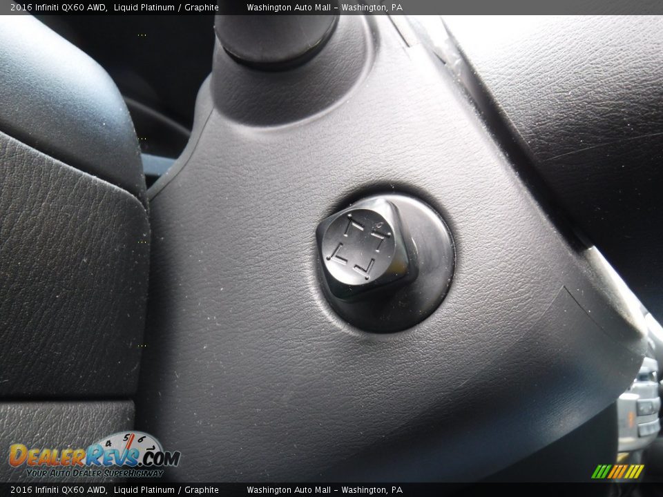 2016 Infiniti QX60 AWD Steering Wheel Photo #24