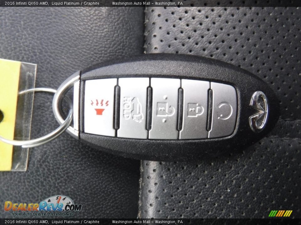 Keys of 2016 Infiniti QX60 AWD Photo #28