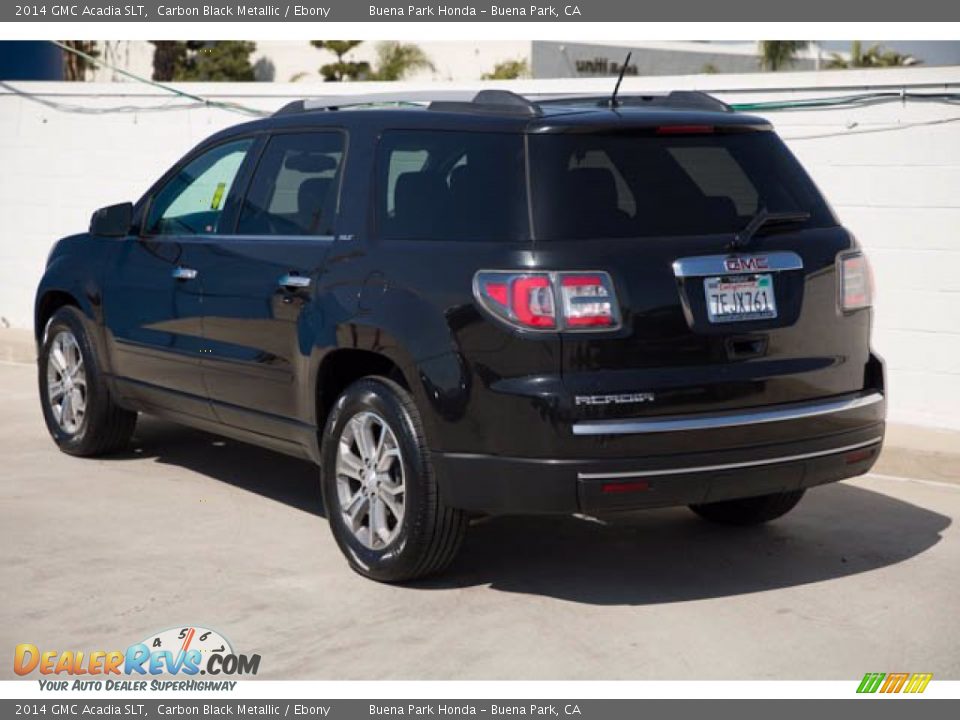 2014 GMC Acadia SLT Carbon Black Metallic / Ebony Photo #2