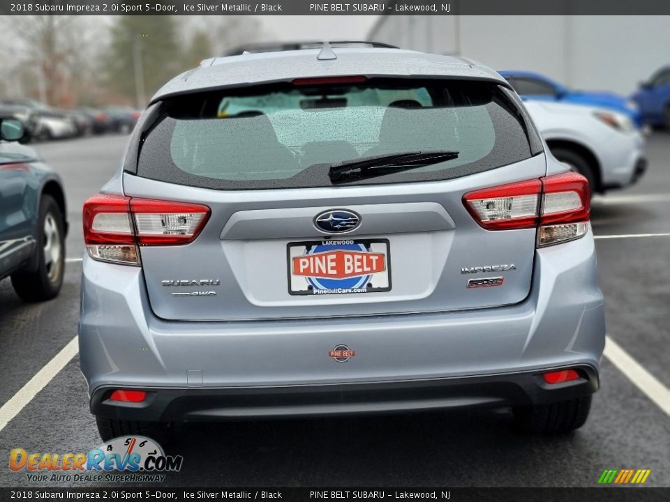 2018 Subaru Impreza 2.0i Sport 5-Door Ice Silver Metallic / Black Photo #3