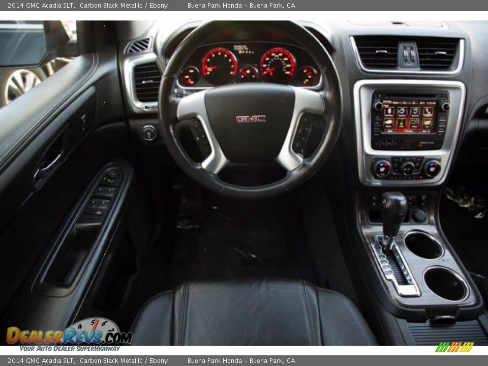 2014 GMC Acadia SLT Carbon Black Metallic / Ebony Photo #5