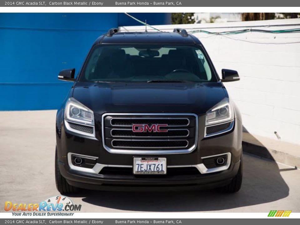 2014 GMC Acadia SLT Carbon Black Metallic / Ebony Photo #7