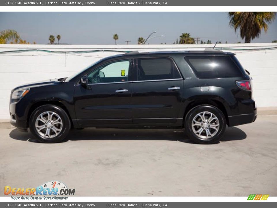 2014 GMC Acadia SLT Carbon Black Metallic / Ebony Photo #8