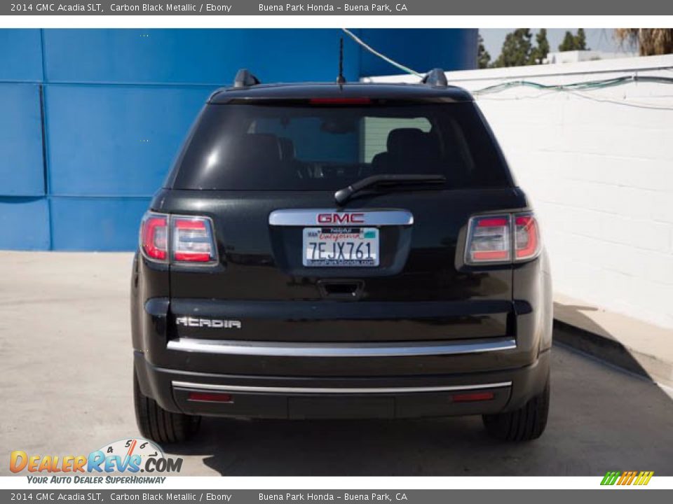 2014 GMC Acadia SLT Carbon Black Metallic / Ebony Photo #9