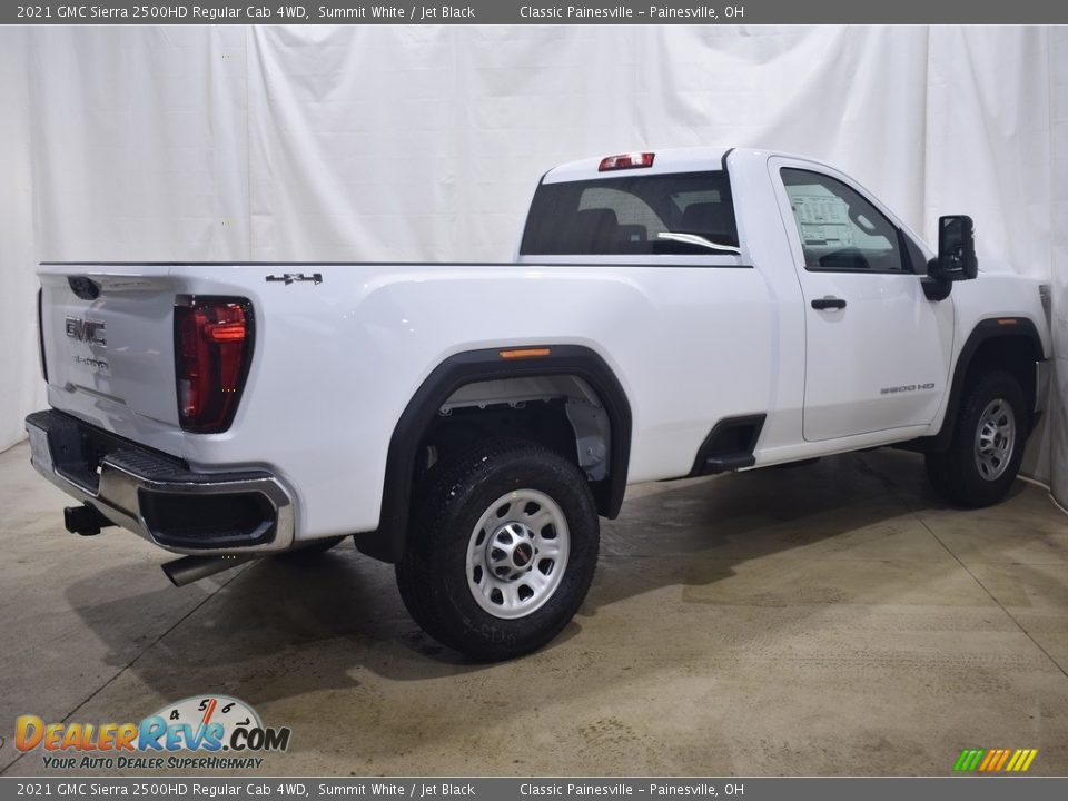 2021 GMC Sierra 2500HD Regular Cab 4WD Summit White / Jet Black Photo #2