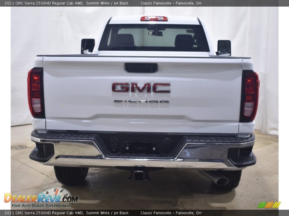 2021 GMC Sierra 2500HD Regular Cab 4WD Summit White / Jet Black Photo #3