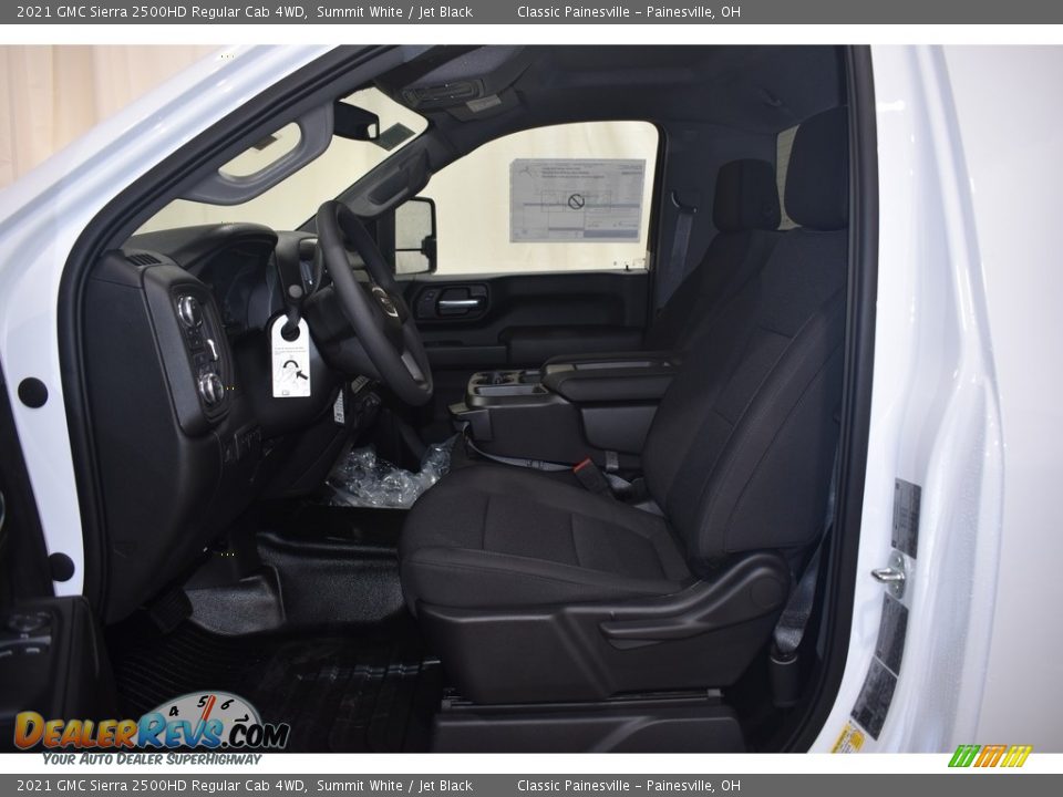 2021 GMC Sierra 2500HD Regular Cab 4WD Summit White / Jet Black Photo #6