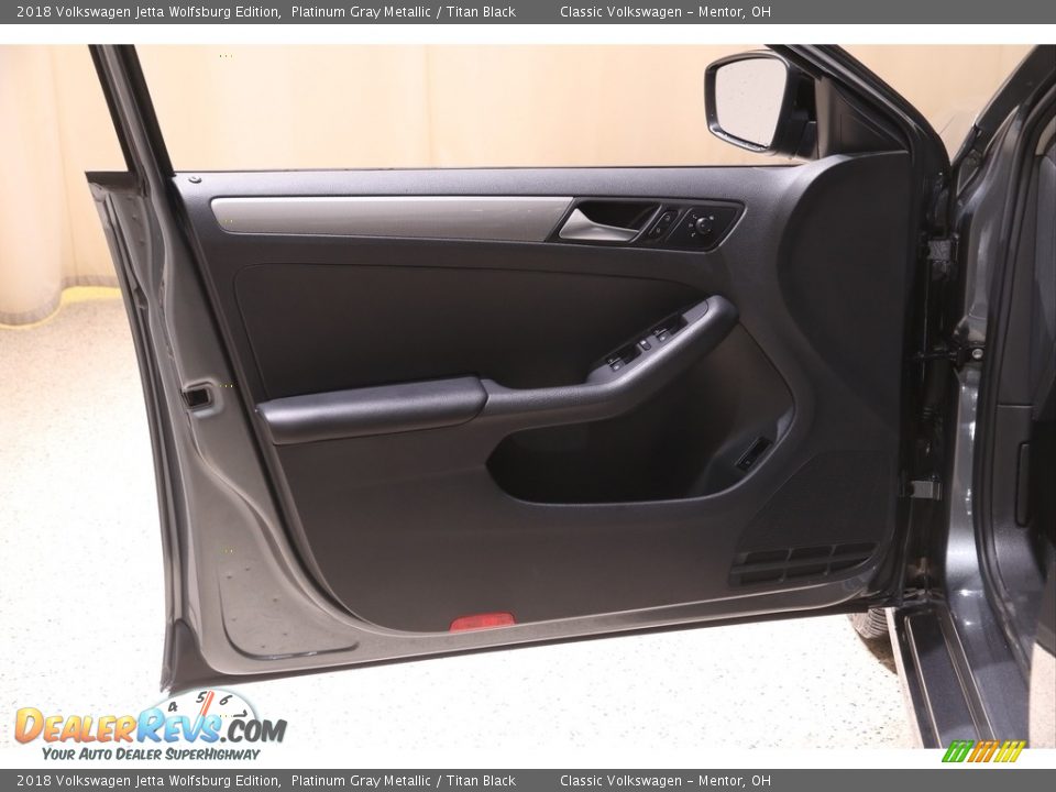 2018 Volkswagen Jetta Wolfsburg Edition Platinum Gray Metallic / Titan Black Photo #5