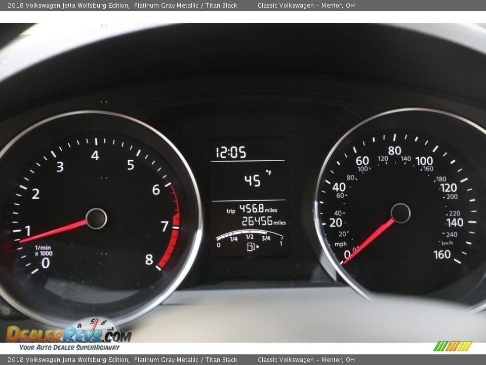 2018 Volkswagen Jetta Wolfsburg Edition Platinum Gray Metallic / Titan Black Photo #9