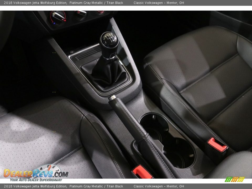 2018 Volkswagen Jetta Wolfsburg Edition Platinum Gray Metallic / Titan Black Photo #12