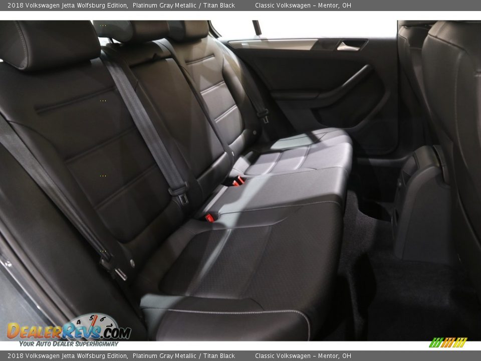 2018 Volkswagen Jetta Wolfsburg Edition Platinum Gray Metallic / Titan Black Photo #15