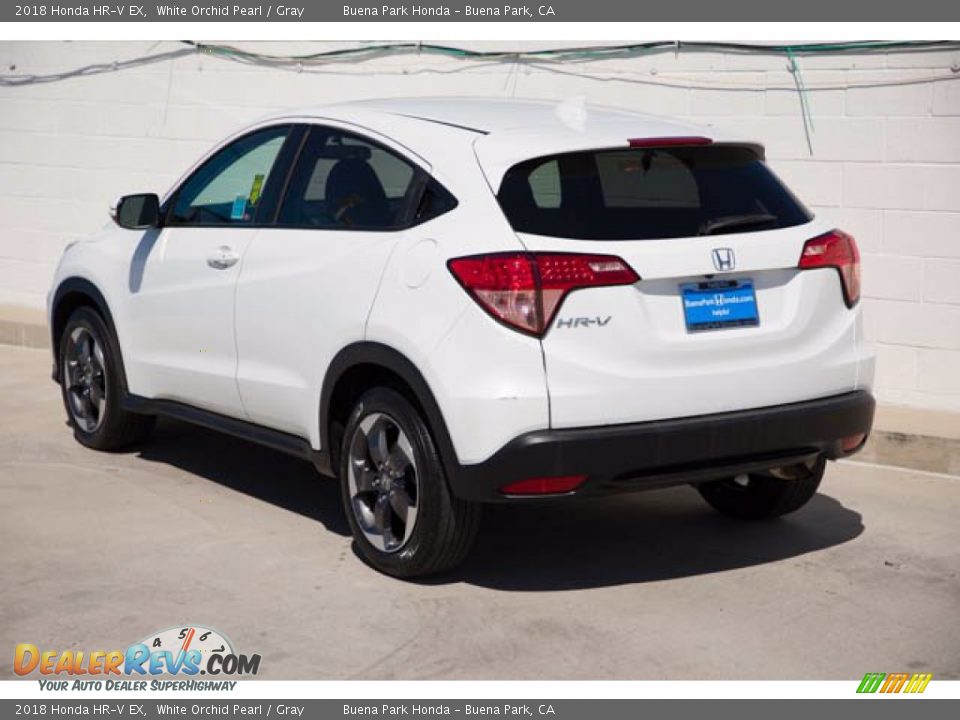 2018 Honda HR-V EX White Orchid Pearl / Gray Photo #2