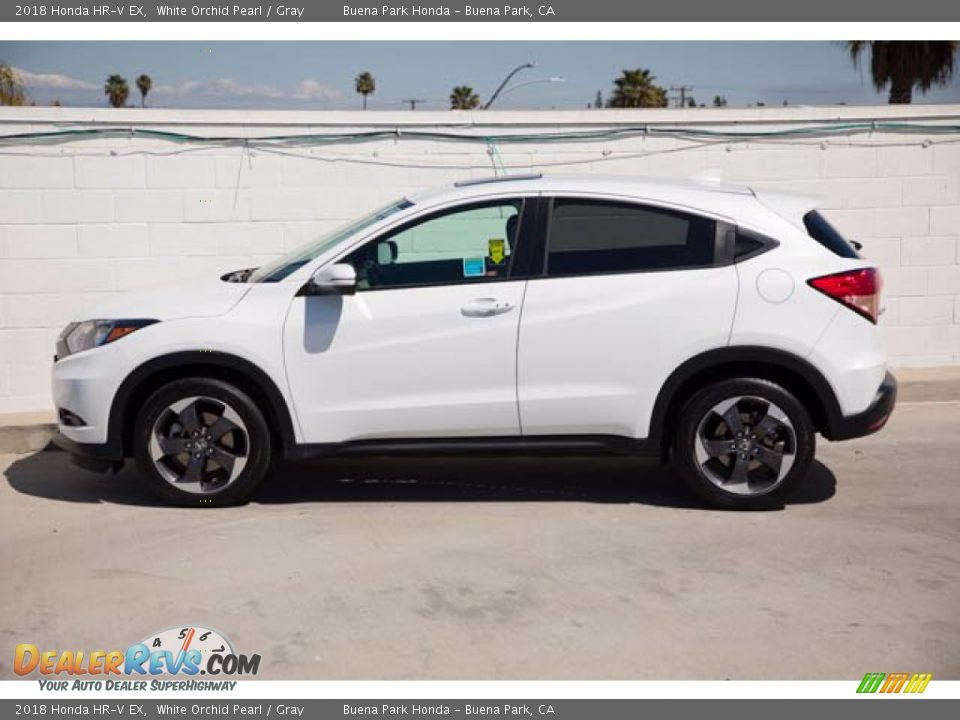 2018 Honda HR-V EX White Orchid Pearl / Gray Photo #8