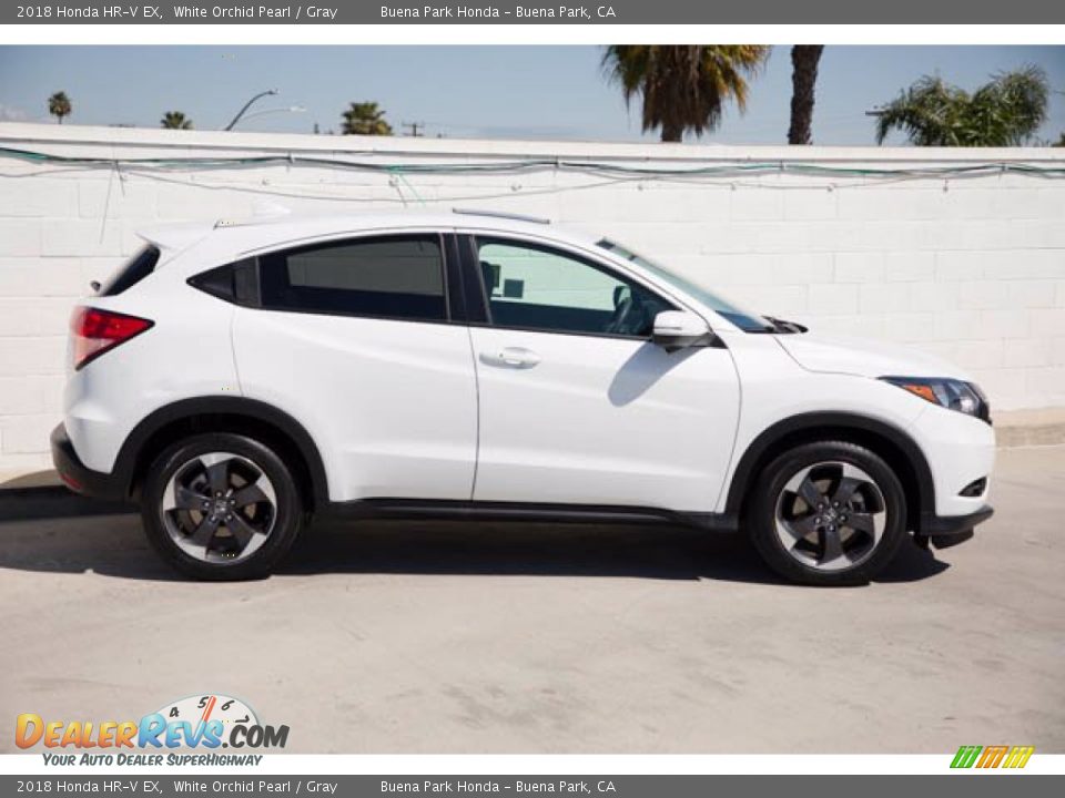 2018 Honda HR-V EX White Orchid Pearl / Gray Photo #12