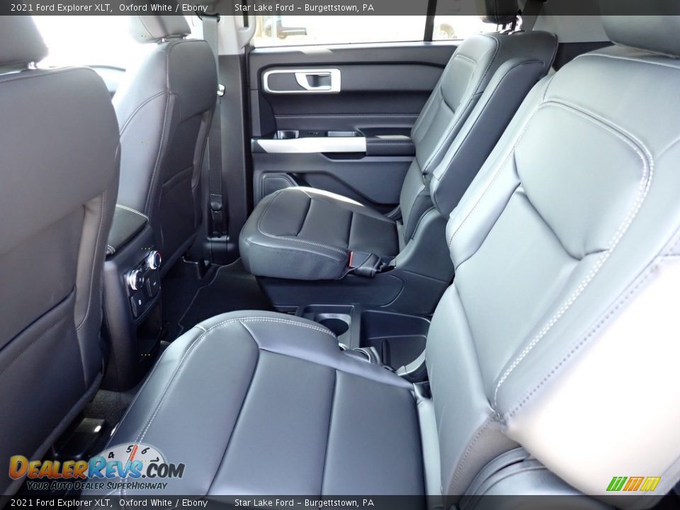 2021 Ford Explorer XLT Oxford White / Ebony Photo #11