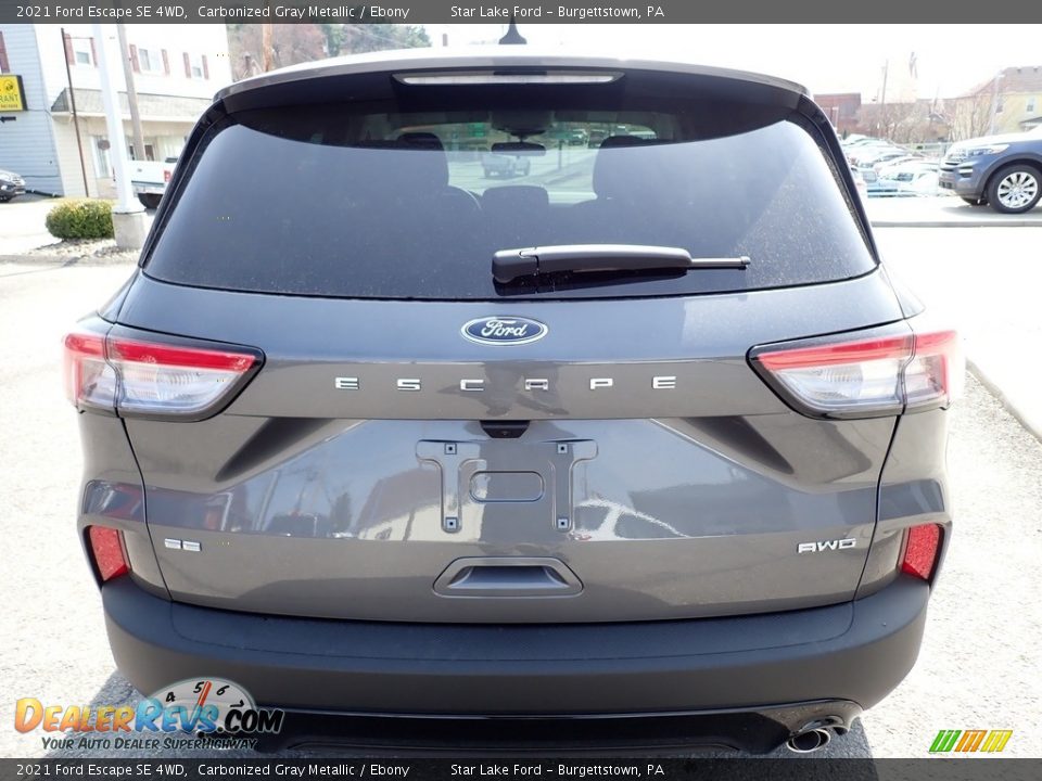 2021 Ford Escape SE 4WD Carbonized Gray Metallic / Ebony Photo #4