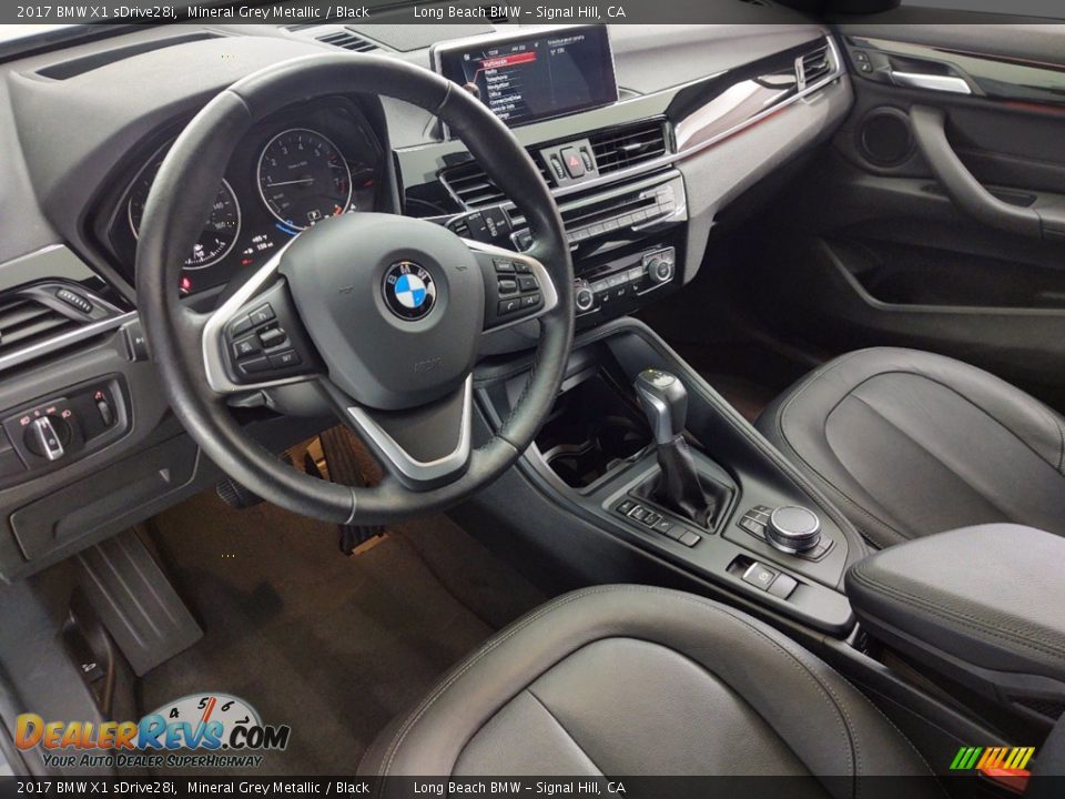 2017 BMW X1 sDrive28i Mineral Grey Metallic / Black Photo #16