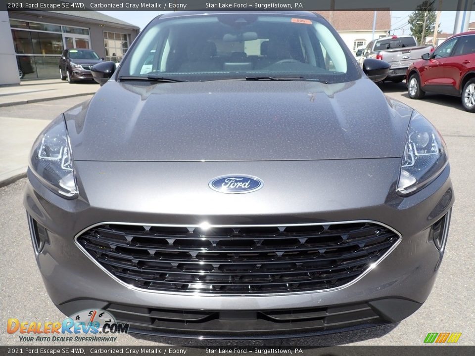 2021 Ford Escape SE 4WD Carbonized Gray Metallic / Ebony Photo #9