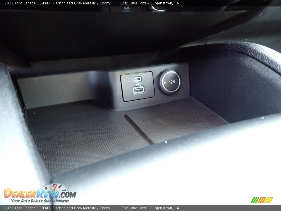2021 Ford Escape SE 4WD Carbonized Gray Metallic / Ebony Photo #16