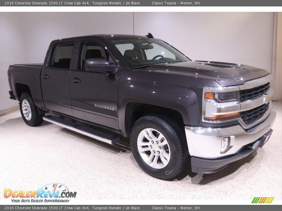 2016 Chevrolet Silverado 1500 LT Crew Cab 4x4 Tungsten Metallic / Jet Black Photo #1