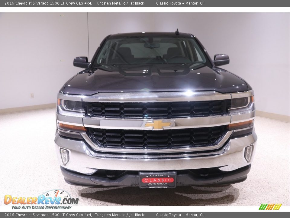 2016 Chevrolet Silverado 1500 LT Crew Cab 4x4 Tungsten Metallic / Jet Black Photo #2