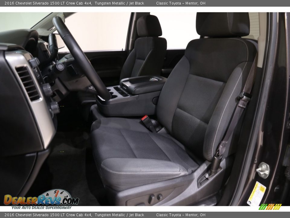 2016 Chevrolet Silverado 1500 LT Crew Cab 4x4 Tungsten Metallic / Jet Black Photo #5