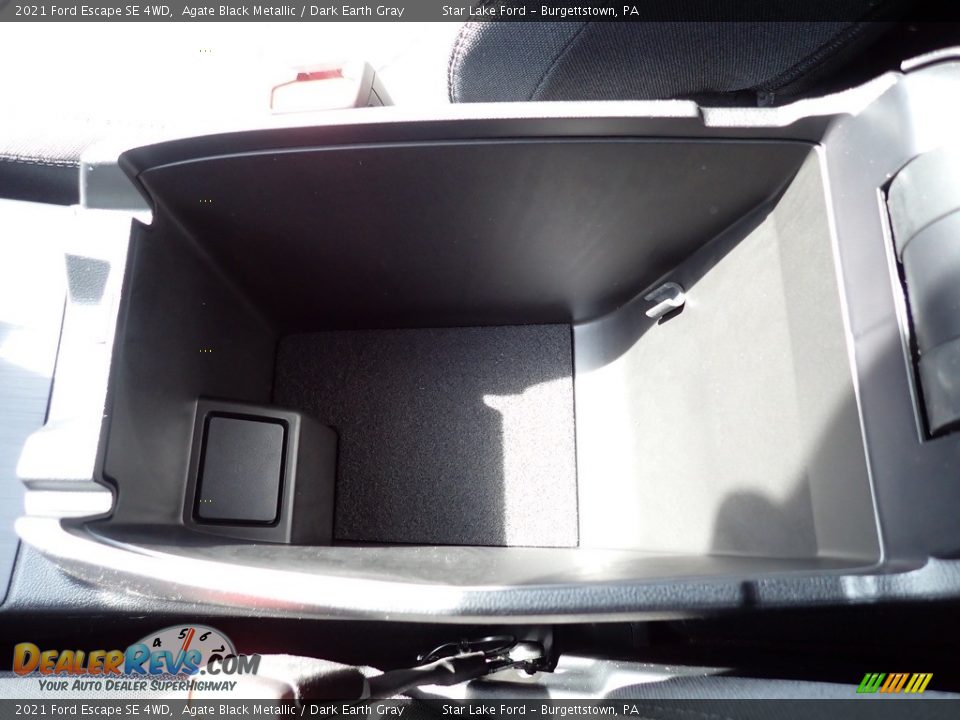 2021 Ford Escape SE 4WD Agate Black Metallic / Dark Earth Gray Photo #17