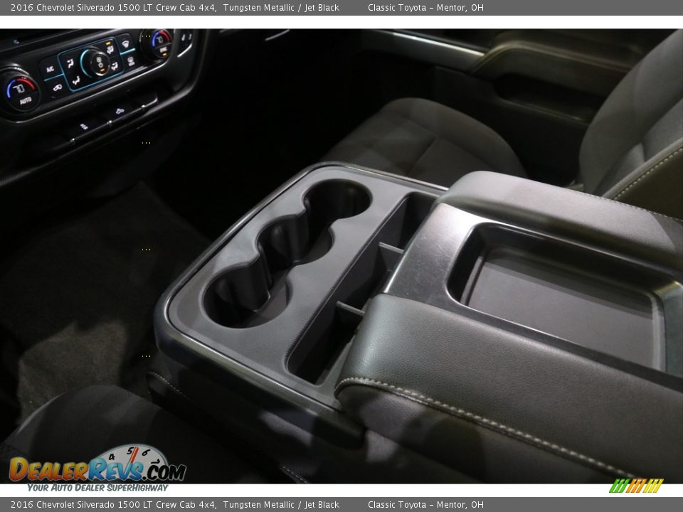 2016 Chevrolet Silverado 1500 LT Crew Cab 4x4 Tungsten Metallic / Jet Black Photo #15