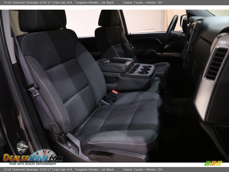 2016 Chevrolet Silverado 1500 LT Crew Cab 4x4 Tungsten Metallic / Jet Black Photo #16