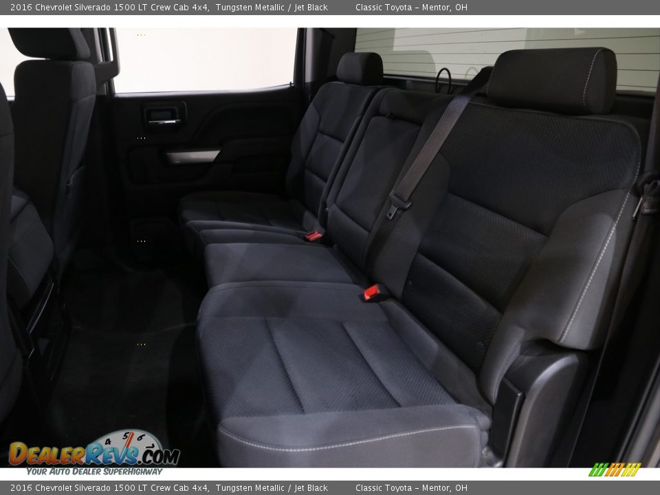 2016 Chevrolet Silverado 1500 LT Crew Cab 4x4 Tungsten Metallic / Jet Black Photo #18