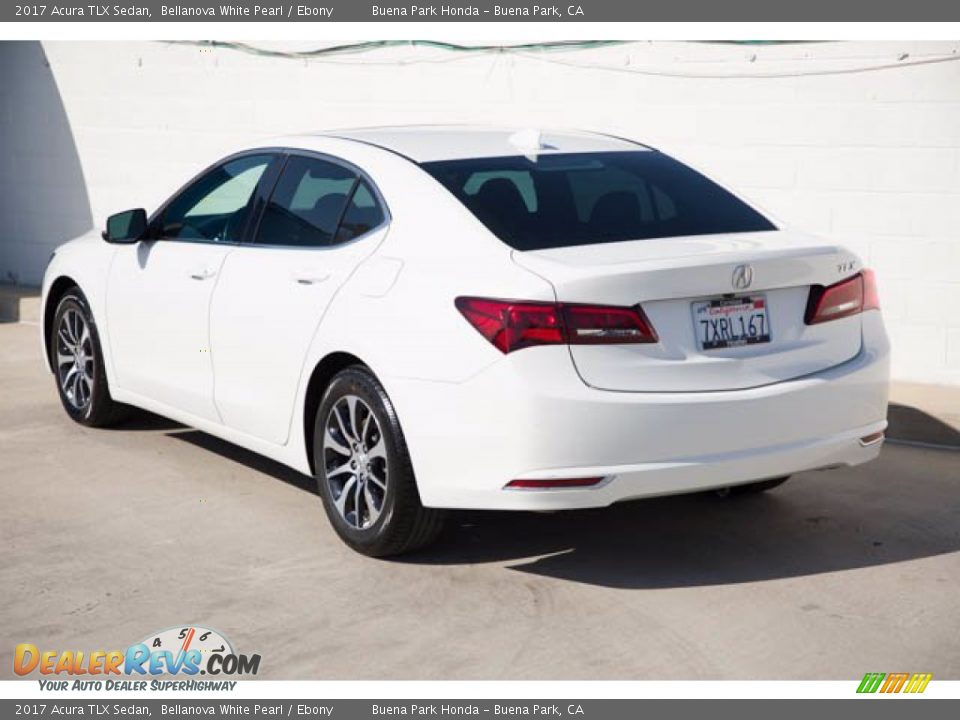 2017 Acura TLX Sedan Bellanova White Pearl / Ebony Photo #2