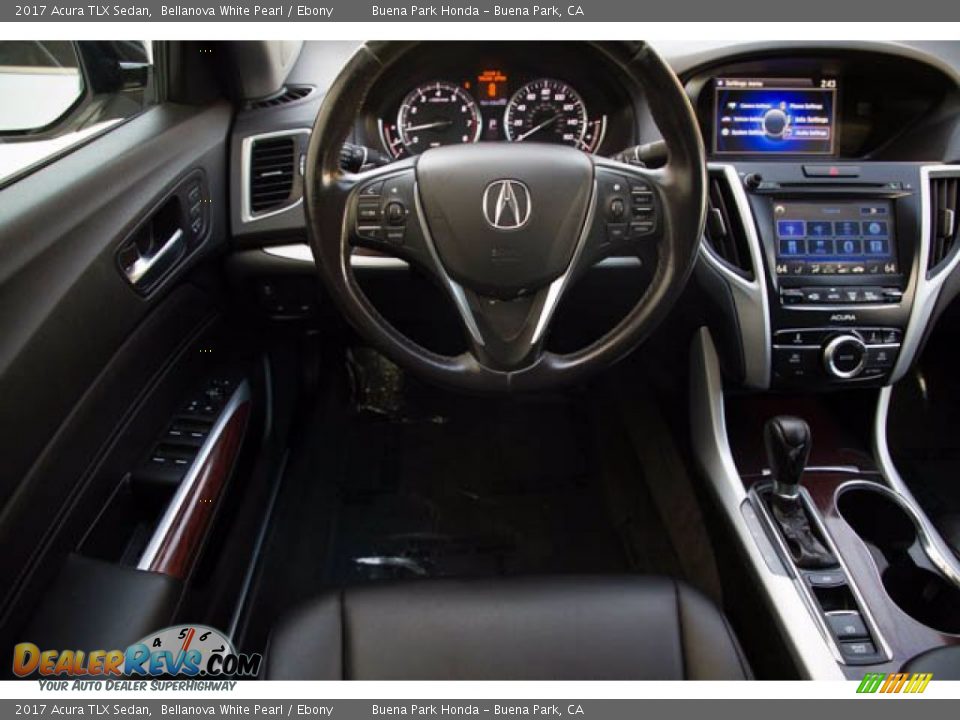 2017 Acura TLX Sedan Bellanova White Pearl / Ebony Photo #5