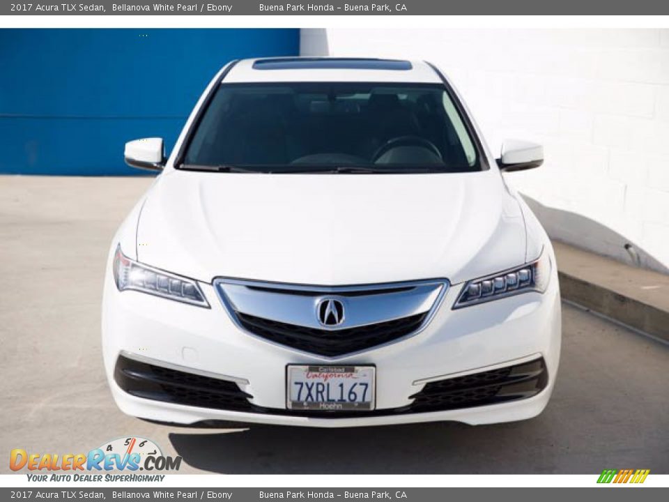 2017 Acura TLX Sedan Bellanova White Pearl / Ebony Photo #7