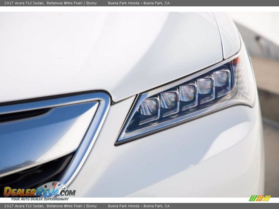2017 Acura TLX Sedan Bellanova White Pearl / Ebony Photo #9