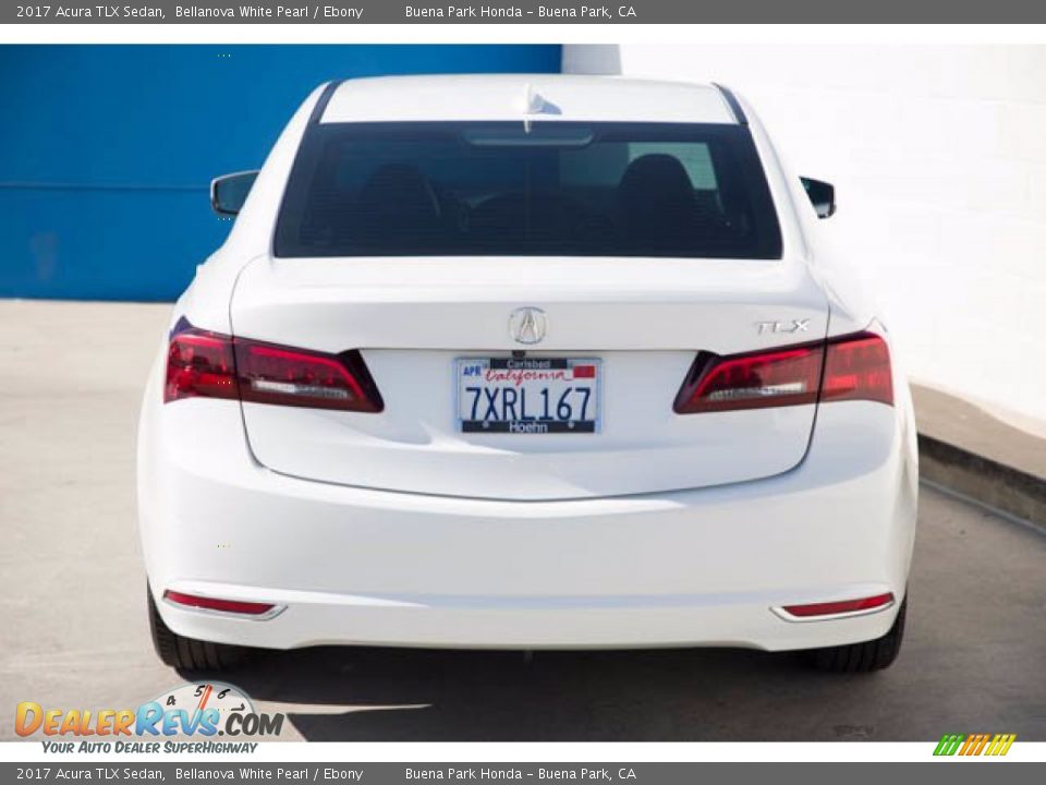 2017 Acura TLX Sedan Bellanova White Pearl / Ebony Photo #11