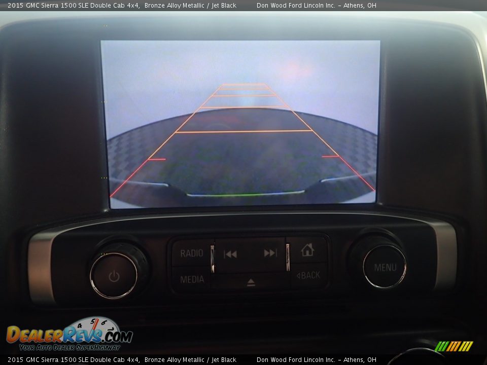 2015 GMC Sierra 1500 SLE Double Cab 4x4 Bronze Alloy Metallic / Jet Black Photo #2