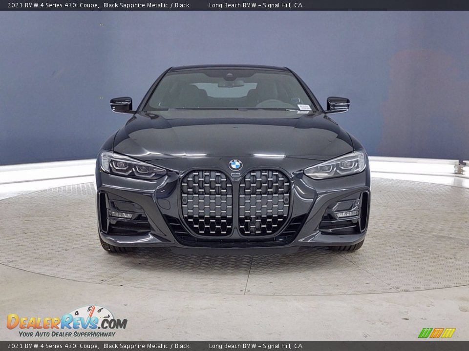 2021 BMW 4 Series 430i Coupe Black Sapphire Metallic / Black Photo #2