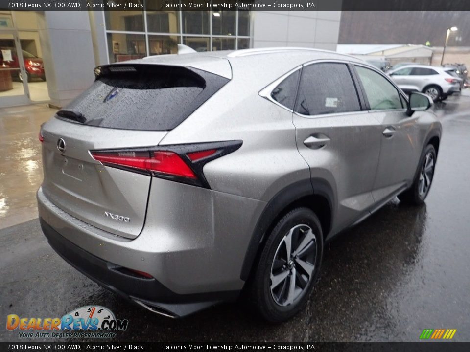 2018 Lexus NX 300 AWD Atomic Silver / Black Photo #2