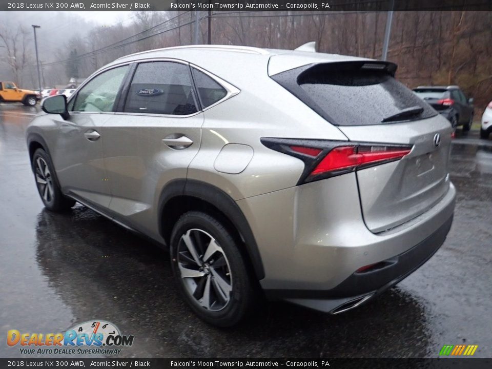 2018 Lexus NX 300 AWD Atomic Silver / Black Photo #5