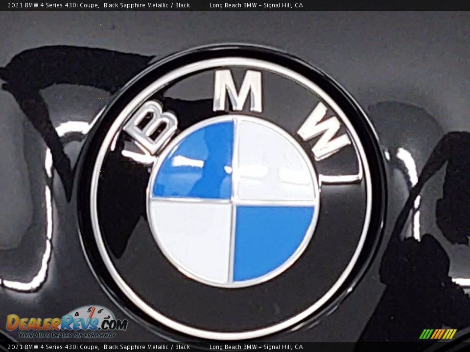2021 BMW 4 Series 430i Coupe Black Sapphire Metallic / Black Photo #5