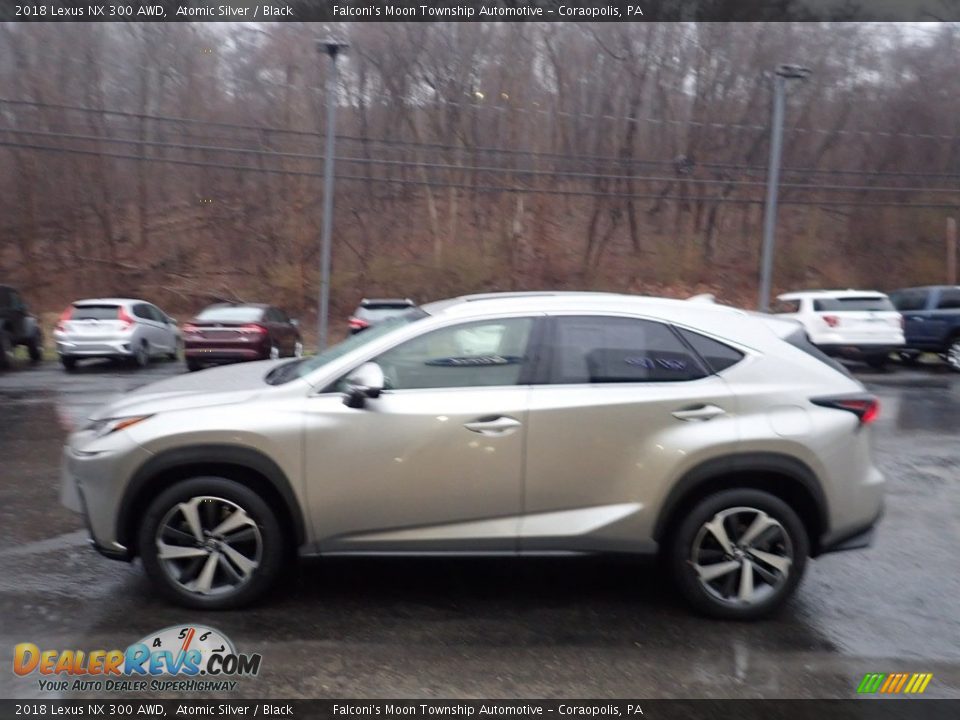 2018 Lexus NX 300 AWD Atomic Silver / Black Photo #6